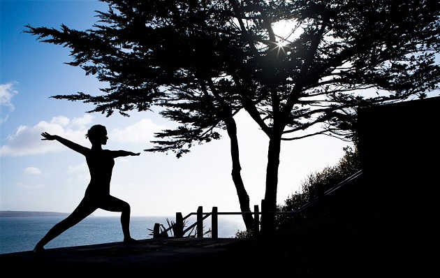 Outdoor Yoga Cliff House Hotel Waterford