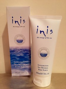 Inis Sea Mineral Body Scrub & Revitalising Body Lotion Review- Spas.ie