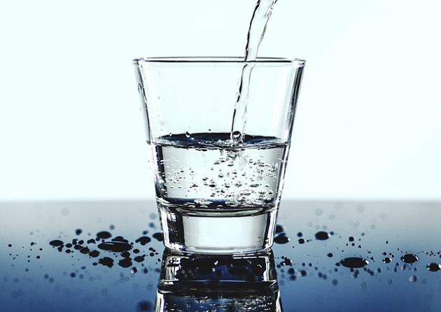 Glass of water